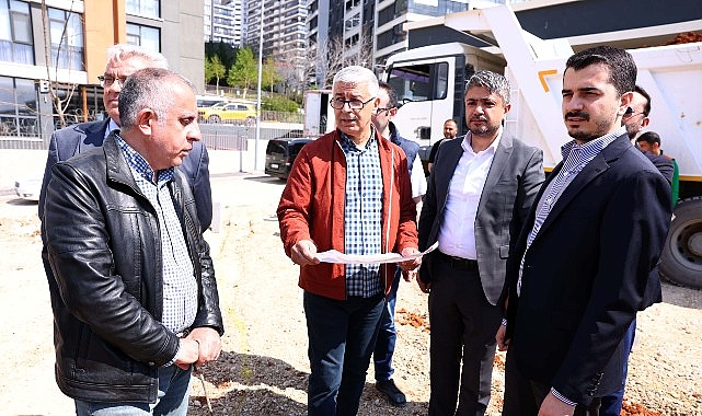 Başkan Hüseyin Can Güner Sahada İncelemelerde Bulundu