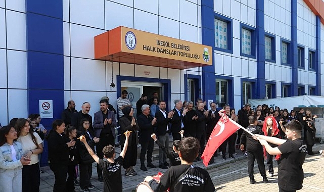 Başkan Taban’dan Halk Dansları Ekibine Ziyaret