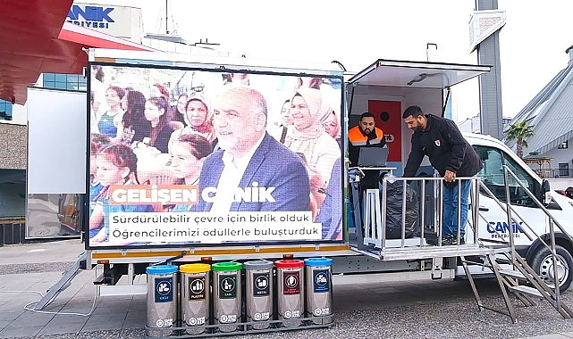 Canik’te Atığı Getirene Nakit İade