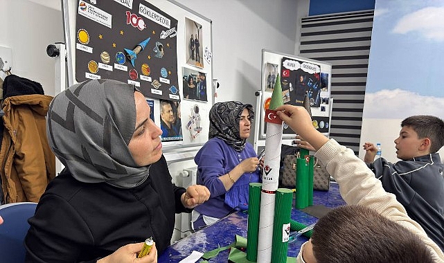 Canik’te Bayram Coşkusu Paylaşıldı: Aileler Atölyelerde Buluştu