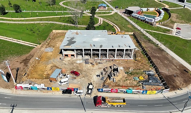 Gebze İtfaiye Hizmet Binası’nda ilerleme yüzde 60