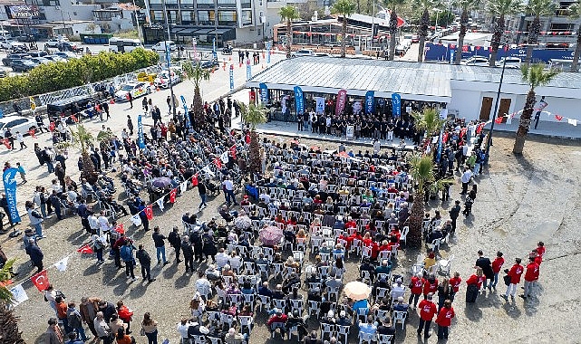 Güzelbahçe’de Sahile Değer Katan Yatırım Güzbel Marin Görkemli Törenle Hizmete Açıldı