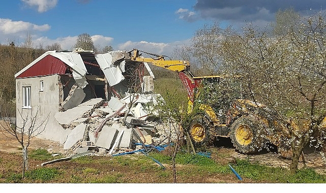 İnegöl’de Kaçak Yapıyla Mücadele Devam Ediyor