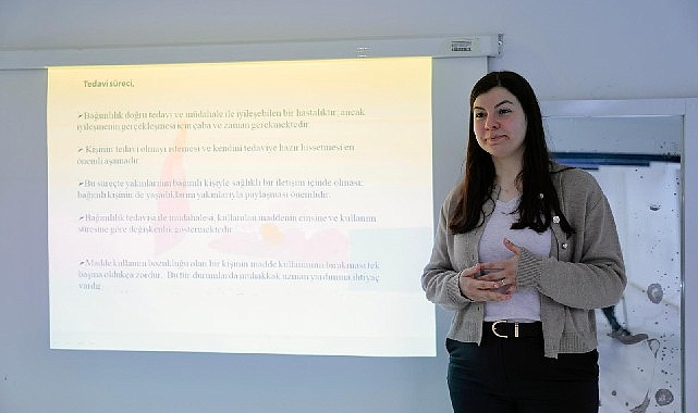 Konak’ta bağımlılık ile mücadele eğitimleri devam ediyor
