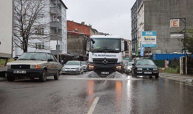 Maltepe Başıbüyük Mahallesi’nde bahar temizliği