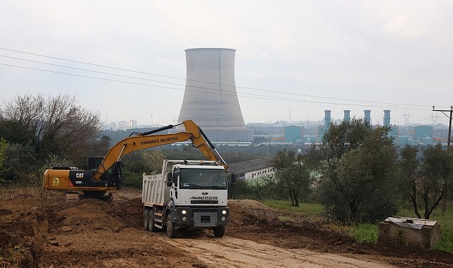 Osmangazi Belediyesi Karabalçık’ta 455 Metrelik Yeni Yol Açıyor