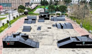Sekapark’ta Skate Park yenilendi, parkur tam not aldı