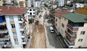 Uğur Mumcu Caddesi baştan sona yenileniyor