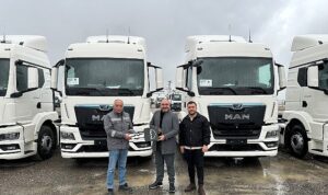 Uluslararası taahhüt şirketi Makimsan, araç parkını 20 adet MAN çekiciyle güçlendirdi