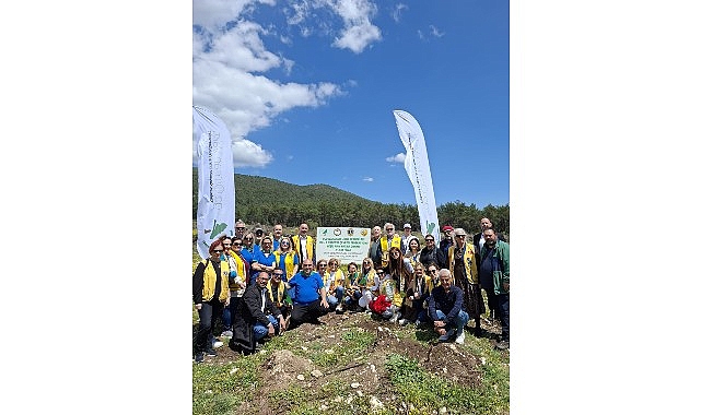 “Yeşil Adım” Projesiyle 11 Bin 581 Fidan hayat buldu.