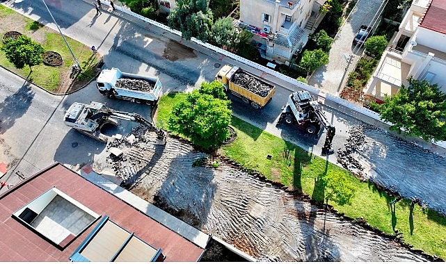 Didim Belediyesi’nden Kent Genelinde Yol Yapım ve Düzenleme Çalışmaları