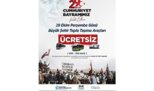 Kocaeli’de 29 Ekim’de toplu ulaşım ücretsiz
